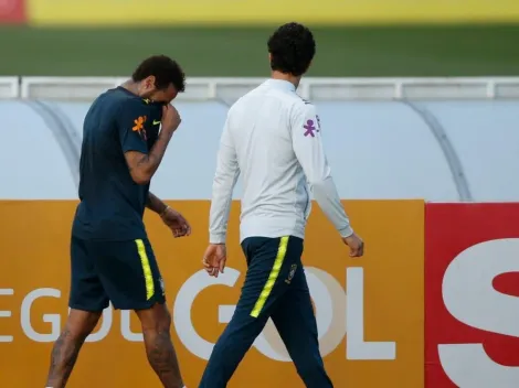 Máximas alarmas en Brasil: Neymar se lesionó y se retiró del entrenamiento