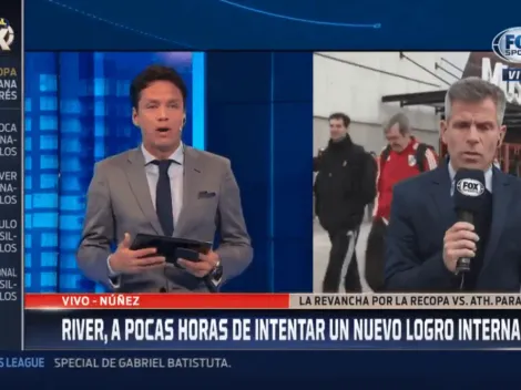 Todo listo: en FOX confirmaron el once de River para enfrentar a Atlético Paranaense