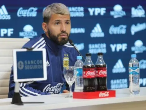 Agüero: "Messi ama a la Selección, deberían darse cuenta"