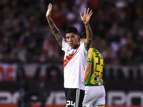 Enzo Pérez metió posteo antes de la Recopa con un mensaje para todos los hinchas de River