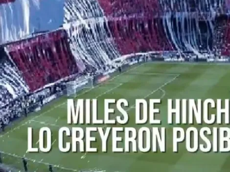 Tuit y video épico: así festejó la Conmebol el nuevo título de River