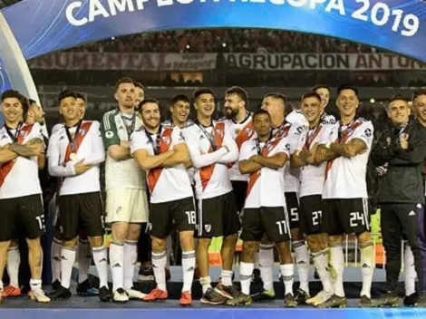 A los jugadores de River les pidieron que posaran para la foto ¡y lo hicieron como Pratto!