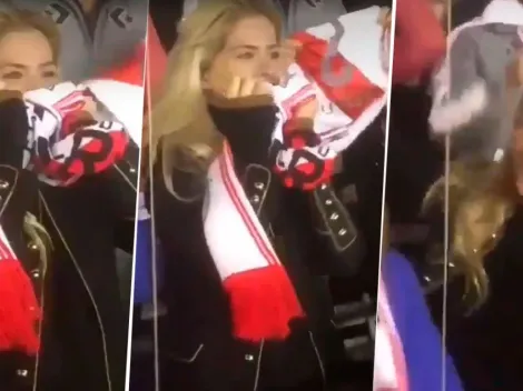 Qué mujer: el video de la China Suárez llorando por la consagración de River