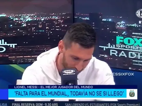 Messi nos llenó de temores a todos: "No sé si llego al Mundial de Qatar"