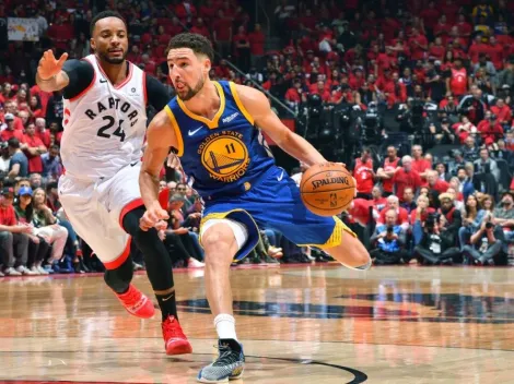 Le lesión de Klay Thompson pone en riesgo a los Warriors en las Finales de la NBA