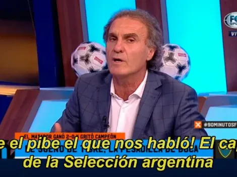 Ruggeri felicitó a Vignolo por la nota a Messi: "Dejaste que le hable a los argentinos"