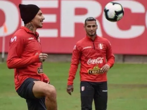 El gesto que tuvo Paolo Guerrero durante la práctica con la Bicolor