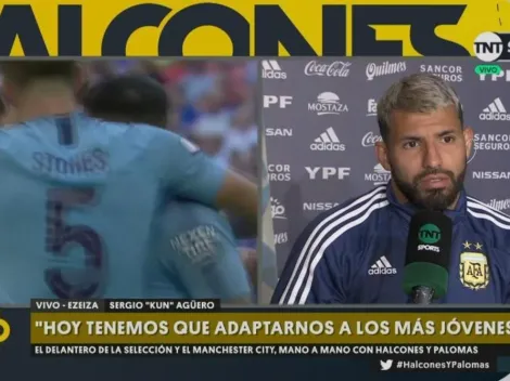 Agüero: "Messi me llamó y me dijo que iba a estar convocado a la Selección Argentina"