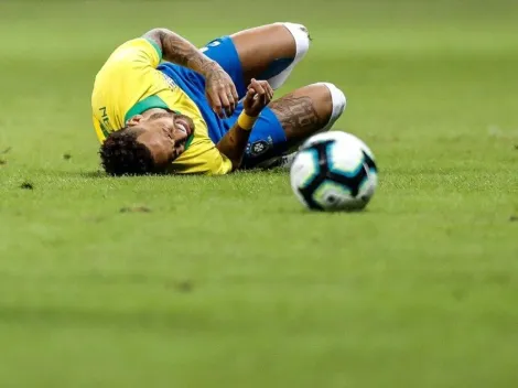 Neymar se lesionó, salió llorando del campo de juego y podría perderse la Copa América