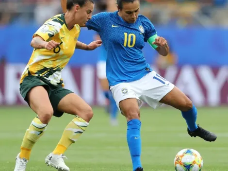 Histórica: llegó el primer gol de Marta en el Mundial de Francia