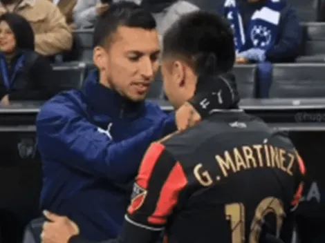 Vangioni se sumó a los saludos al Pity Martínez por el cumpleaños