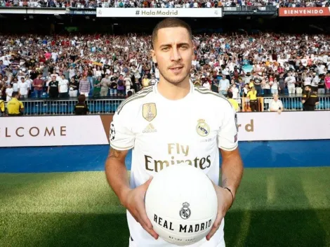 Eden Hazard ya les mostró a todos en las redes que su nueva casa es Real Madrid