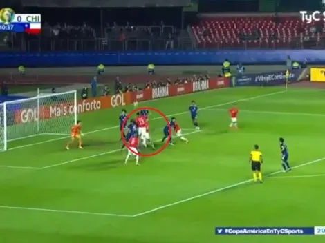 Chile buscó el gol por todos lados y lo encontró con un cabezazo implacable de Pulgar