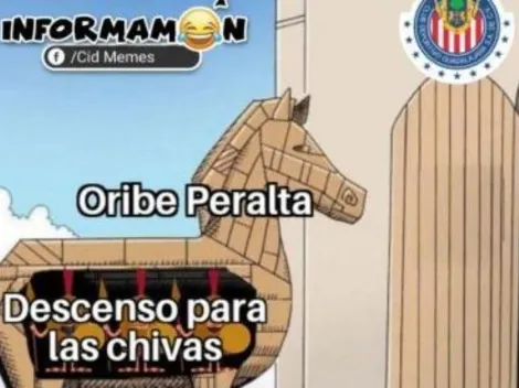 ¡Llegaron los memes de Oribe Peralta a Chivas!