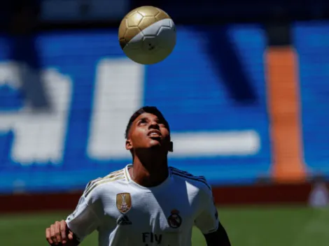 Real Madrid presentó a Rodrygo y casi que ninguneó a Neymar