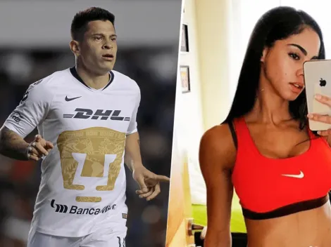 La novia de Iturbe se puso la camiseta de Paraguay para alentar a su pareja