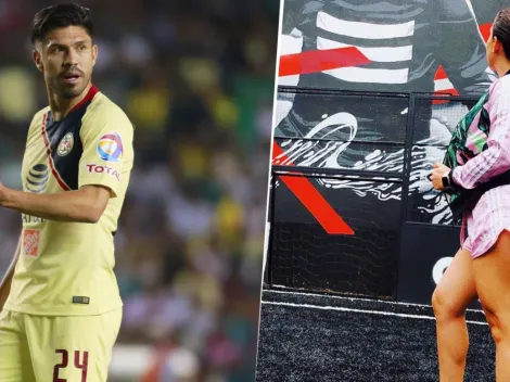 Patty Lopez le comentó la foto a Oribe Peralta con emojis que lo dicen todo