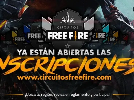 ¡Abierta la inscripción a los Circuitos Free Fire!