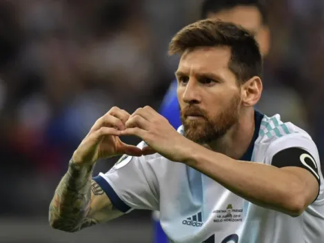 Lo banca siempre: Messi metió foto bien Selección Argentina y Antonela Roccuzzo la comentó