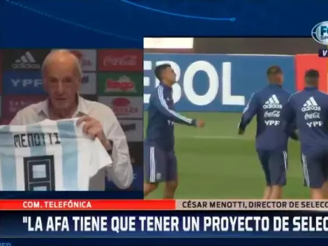 Menotti: "El proyecto empieza... después de la Copa América"