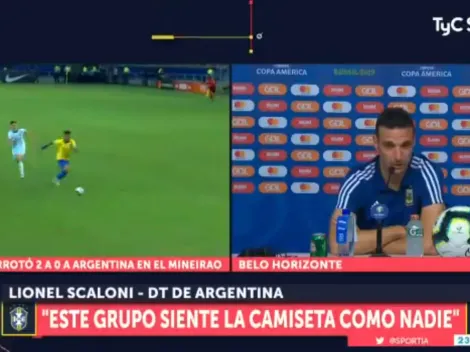 Re triste: Scaloni contó cómo vio el vestuario de Argentina