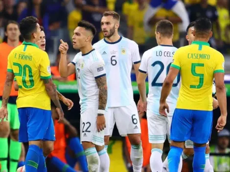 Diario Olé: en el entretiempo de Argentina-Brasil casi se arma una batalla entre los jugadores