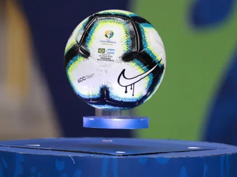 Se presentó la pelota que rodará en la final de la Copa América