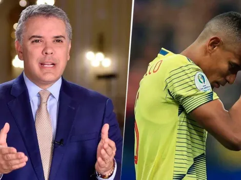 El Presidente Duque llamó a Tesillo después del penal errado contra Chile