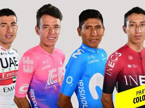 Los dorsales de los colombianos que estarán en el Tour de Francia 2019