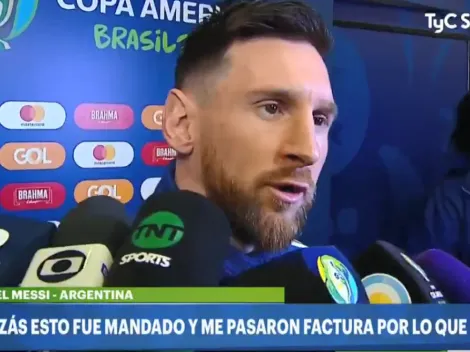 Messi volvió a disparar contra Conmebol: "No tenemos que ser parte de esta corrupción"