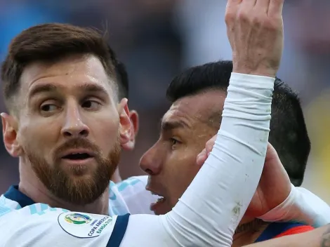 Explota: el tuit viral del diálogo entre Leo Messi y Gary Medel