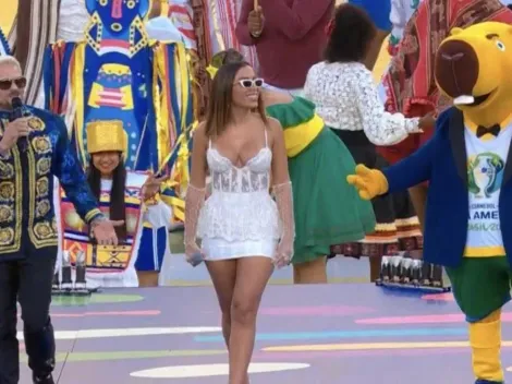 Lo que todos querían: las mejores fotos de Anitta, la mujer que se robó las miradas en el Maracaná