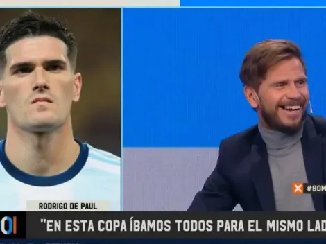 De Paul se cruzó al aire con Benedetto, aclararon todo y nos hicieron llorar de la risa