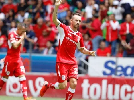 El golazo de Mancuello para la victoria de Toluca