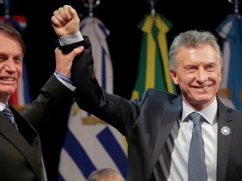 En pleno acto oficial del Mercosur, Macri le tiró una chicana por el VAR a Bolsonaro