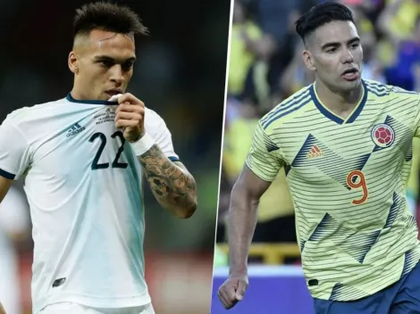 Lautaro Martínez confesó que Falcao es su ídolo y contó qué consejo le dio en la Copa América