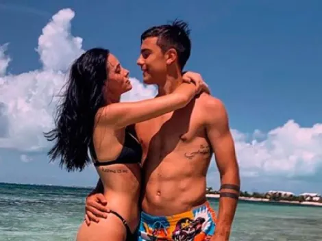 Dybala vio a Oriana Sabatini dormir bajo el sol y no dudó: ¡foto y a Instagram!