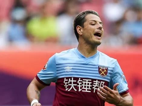 Chicharito, titular en la derrota del West Ham en China