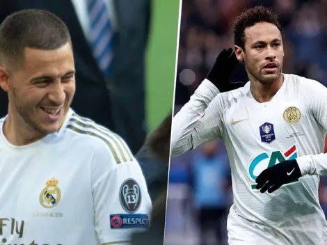 ¿Estrategia o sinceridad? Para este crack del Real Madrid, "Neymar es mejor que Hazard"