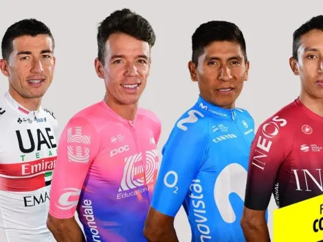 Así quedaron los colombianos en el Tour de Francia tras la etapa 17