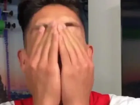 La emocionante reacción de Edson Álvarez en el video de su presentación