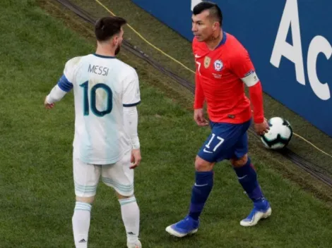 Ahora llegó la sanción de Conmebol para Gary Medel por su pelea con Messi