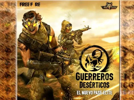 Free Fire lanza su Pase Élite: Guerreros Desérticos