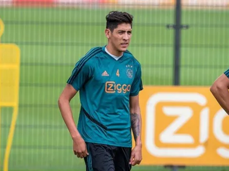 El video de Edson Álvarez en su primer entrenamiento con Ajax