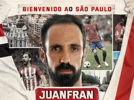 Equipo galáctico: ahora San Pablo anunció el fichaje de Juanfran