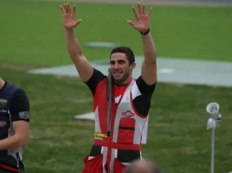 Nicolás Pacheco ganó el bronce en Lima 2019 en tiro y clasificó a Tokio 2020