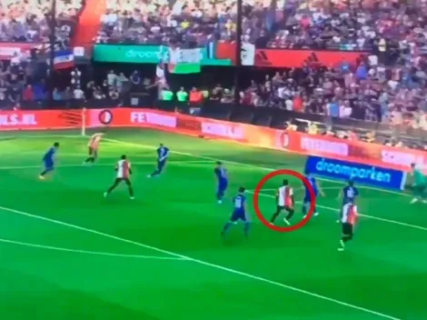 ¡Ya rompe redes en la Europa League! Gol de Sinisterra para el Feyenoord