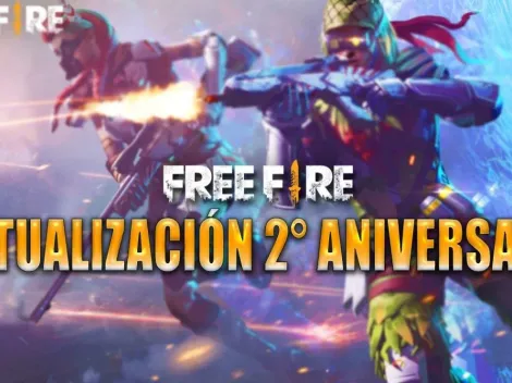 Actualización de 2° Aniversario de Free Fire: nuevo personaje, modo de juego y objetos