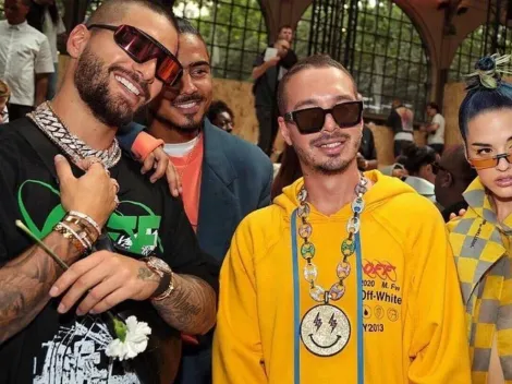 Maluma subió foto de cómo quiere que lo recuerden cuando muera y J Balvin lo trolleó