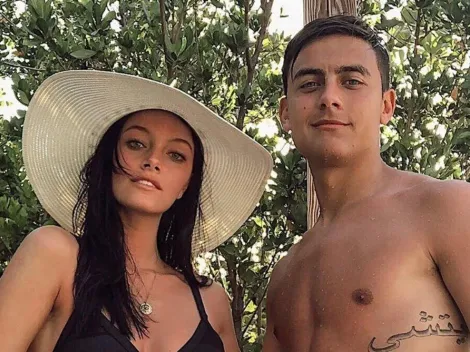 Paulo Dybala subió una foto en cuero y Oriana Sabatini le comentó con dos emojis picarones